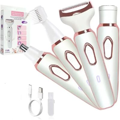 Epilation Chronus pour Femmes - 4-en-1 Rasoir Corps Complet - Humide & Sec - Publicité Epilation Chronus pour Femmes - 4-en-1 Rasoir Corps Complet - Humide & Sec - Publicité