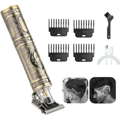 Tondeuse INF - Rechargeable, Or, Accessoires - Type de cheveux - Publicité Tondeuse INF - Rechargeable, Or, Accessoires - Type de cheveux - Publicité