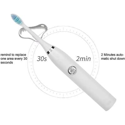 Universal Brosse à dents acoustique - Blanc - Publicité Universal Brosse à dents acoustique - Blanc - Publicité