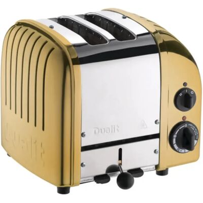 Dualit - NewGen - Fentes extra larges - Laiton - Toaster - Publicité Dualit - NewGen - Fentes extra larges - Laiton - Toaster - Publicité