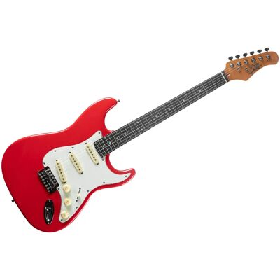Eko Guitare électrique ST300 - Rouge - Publicité Eko Guitare électrique ST300 - Rouge - Publicité