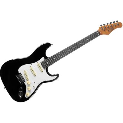 Eko Guitare électrique ST300 Black - Noir - Publicité Eko Guitare électrique ST300 Black - Noir - Publicité
