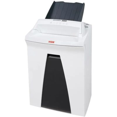 Destructeur de documents 8-10 feuilles coupe en particule 4,5mm avec chargeur - 2083111 HSM AF150 - Securio - HSM - Publicité Destructeur de documents 8-10 feuilles coupe en particule 4,5mm avec chargeur - 2083111 HSM AF150 - Securio - HSM - Publicité