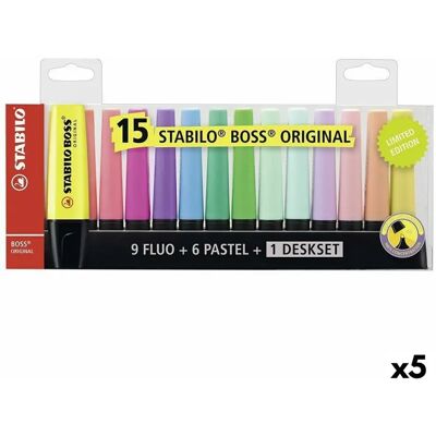 Stabilo Boss Marqueurs Fluorescents Set - Publicité Stabilo Boss Marqueurs Fluorescents Set - Publicité