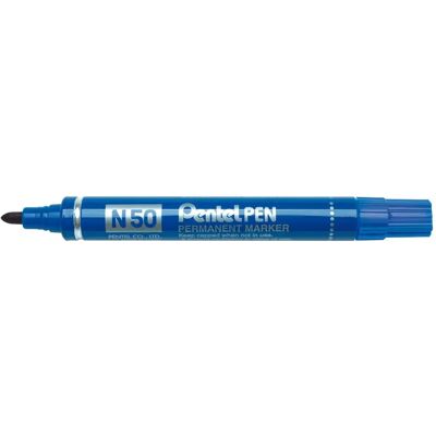 Pentel Marqueur N50-BE Bleu - Publicité Pentel Marqueur N50-BE Bleu - Publicité