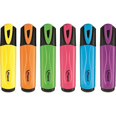 Maped Surligneur 742537 - Multicouleur - Publicité Maped Surligneur 742537 - Multicouleur - Publicité