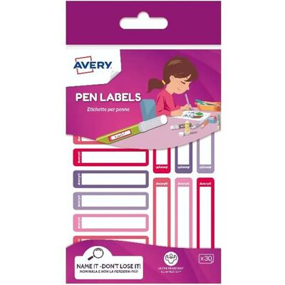 Avery Ruban pour étiqueteuse - Couleurs assorties - Publicité Avery Ruban pour étiqueteuse - Couleurs assorties - Publicité