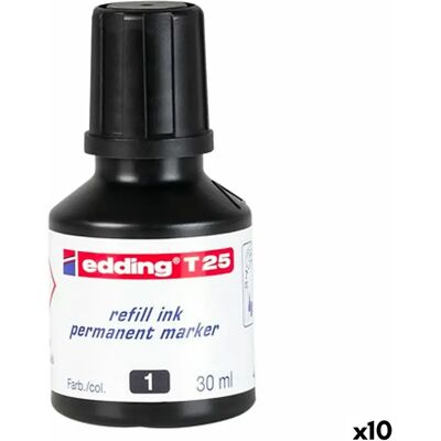 Edding Recharge d’encre T25 - Noir - Publicité Edding Recharge d’encre T25 - Noir - Publicité