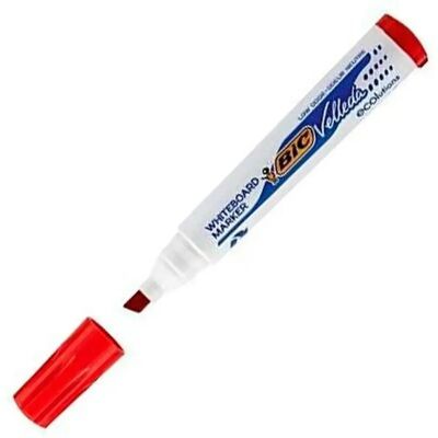 Bic Velleda 1751 Rouge - Publicité Bic Velleda 1751 Rouge - Publicité