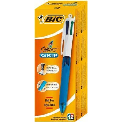 BIC 4 Couleurs Grip - Publicité BIC 4 Couleurs Grip - Publicité