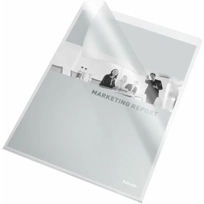 Dossier Esselte Transparent - Publicité Dossier Esselte Transparent - Publicité