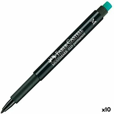 Marqueur Faber-Castell 1525 M Noir - Publicité Marqueur Faber-Castell 1525 M Noir - Publicité