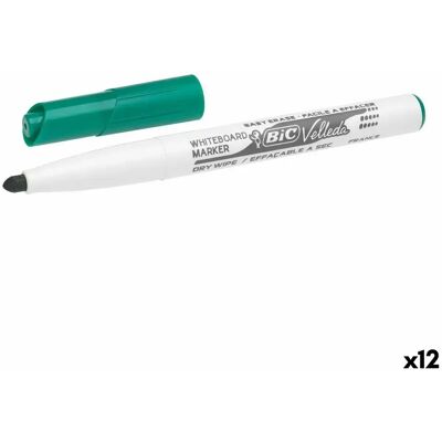 Feutres Bic Pocket Ronde Vert (12 Unités) - Publicité Feutres Bic Pocket Ronde Vert (12 Unités) - Publicité