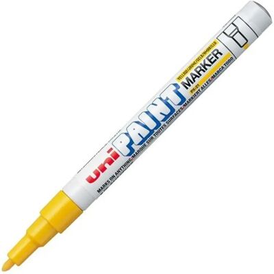 Uni-ball Uni Ball PX-21L - Jaune - 12 Unités - Publicité Uni-ball Uni Ball PX-21L - Jaune - 12 Unités - Publicité