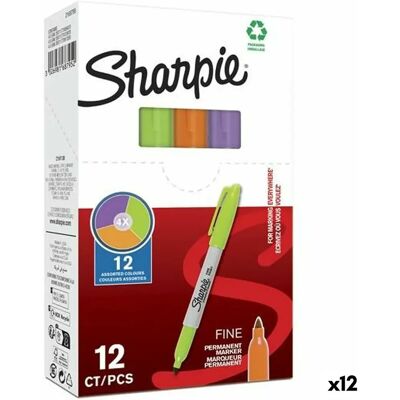 Sharpie Marqueur Violet Orange Vert - Publicité Sharpie Marqueur Violet Orange Vert - Publicité