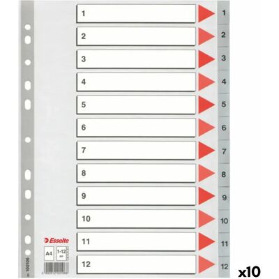 Séparateurs Esselte Numéroté A4 - Publicité Séparateurs Esselte Numéroté A4 - Publicité
