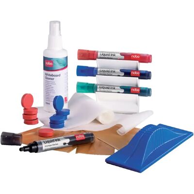 Nobo Kit Tableau Blanc - Publicité Nobo Kit Tableau Blanc - Publicité
