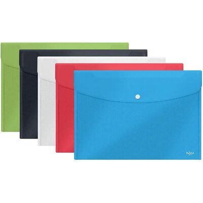 Popper Wallet A4 Coloris Assortis - REXEL - Publicité Popper Wallet A4 Coloris Assortis - REXEL - Publicité