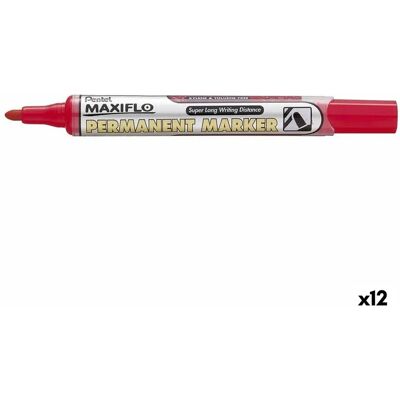 Marqueur Pentel NLF50 Rouge - Publicité Marqueur Pentel NLF50 Rouge - Publicité