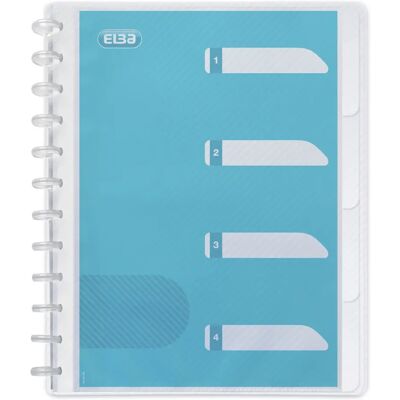 Elba Classeur 100205613 Transparent A4 - Publicité Elba Classeur 100205613 Transparent A4 - Publicité