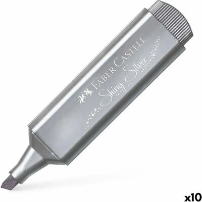 Faber-Castell Textliner 46 - Argenté - Publicité Faber-Castell Textliner 46 - Argenté - Publicité