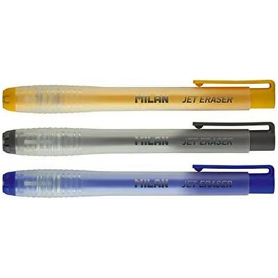 Milan Gomme Jet Eraser - Blanc - Publicité Milan Gomme Jet Eraser - Blanc - Publicité