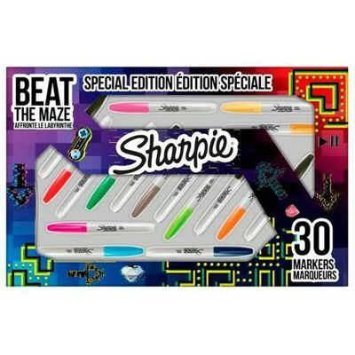 Sharpie Ensemble de Marqueurs 30 Pièces - Publicité Sharpie Ensemble de Marqueurs 30 Pièces - Publicité