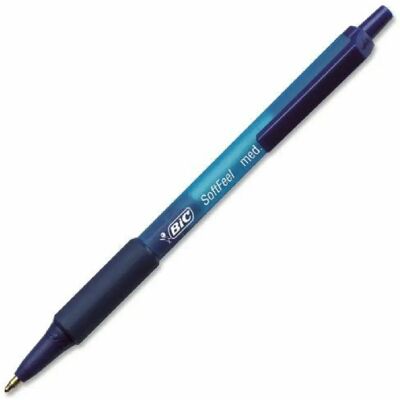 Bic Soft Feel Clic Grip - Bleu - Publicité Bic Soft Feel Clic Grip - Bleu - Publicité
