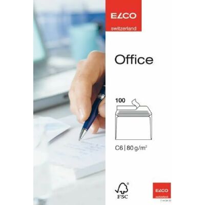 Générique Elco Enveloppes Format C6 Blanc (100 pcs) - Publicité Générique Elco Enveloppes Format C6 Blanc (100 pcs) - Publicité