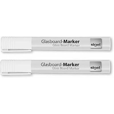 Sigel GL715 Marqueurs Effaçables pour Tableau - Publicité Sigel GL715 Marqueurs Effaçables pour Tableau - Publicité