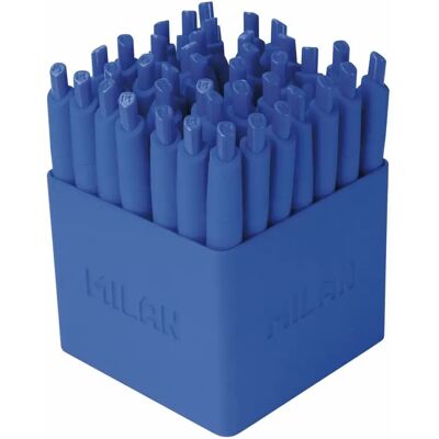 Milan Stylo à encre - Bleu - Publicité Milan Stylo à encre - Bleu - Publicité