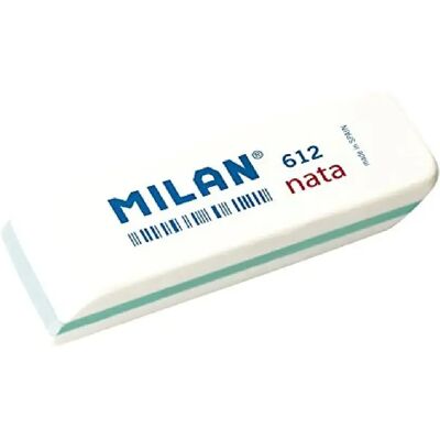 Milan gomme en caoutchouc - Crème - Publicité Milan gomme en caoutchouc - Crème - Publicité