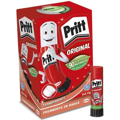 Pritt bâton de colle - Transparent - Publicité Pritt bâton de colle - Transparent - Publicité