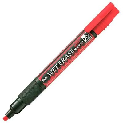 marqueur craie liquide Pentel Wet Erase Rouge (12 Pièces) - Publicité marqueur craie liquide Pentel Wet Erase Rouge (12 Pièces) - Publicité