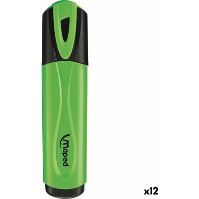 Marqueur fluorescent Maped Peps Classic Vert (12 Unités) - Publicité Marqueur fluorescent Maped Peps Classic Vert (12 Unités) - Publicité