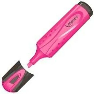 Marqueur fluorescent Maped Peps Classic Rose (12 Unités) - Publicité Marqueur fluorescent Maped Peps Classic Rose (12 Unités) - Publicité
