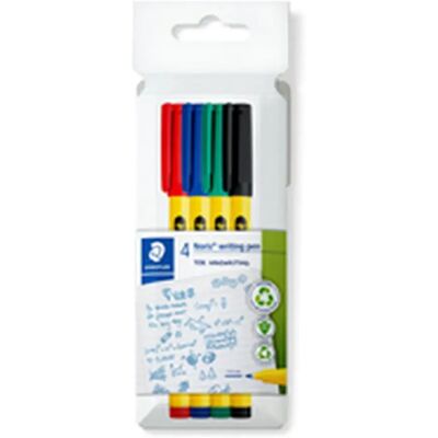 Feutres Staedtler Jaune 4 Pièces - Publicité Feutres Staedtler Jaune 4 Pièces - Publicité