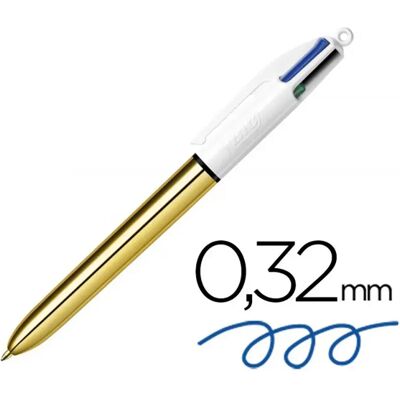 stylo à encre liquide Bic Doré - Publicité stylo à encre liquide Bic Doré - Publicité