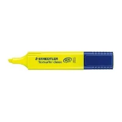 Staedtler Surligneur Textsurfer Classic Jaune - Publicité Staedtler Surligneur Textsurfer Classic Jaune - Publicité