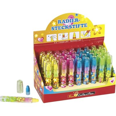 Schneider Coffret effaceurs fun - 5 pièces - Publicité Schneider Coffret effaceurs fun - 5 pièces - Publicité