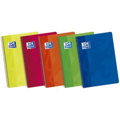 Oxford Cahier A4 Multicouleur - Publicité Oxford Cahier A4 Multicouleur - Publicité