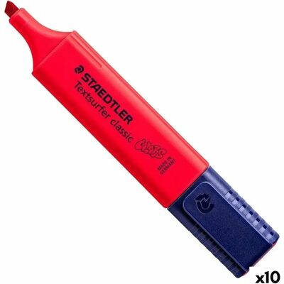 Staedtler Marqueur Textsurfer Classic - Rouge - Publicité Staedtler Marqueur Textsurfer Classic - Rouge - Publicité
