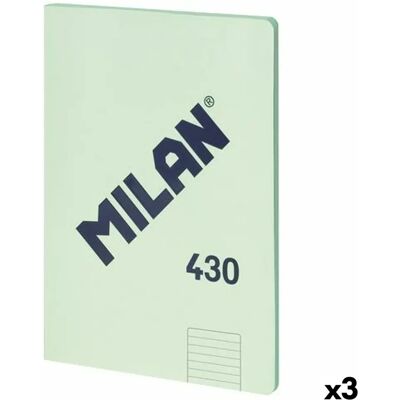 Carnet Milan 430 - Vert 3 Unités - Publicité Carnet Milan 430 - Vert 3 Unités - Publicité