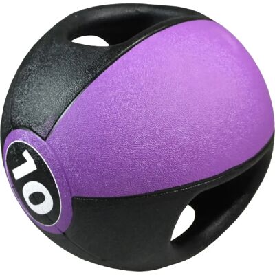 Ballon Médicinal Violet Pure2Improve 10 kg - Équipement d'exercice - Publicité Ballon Médicinal Violet Pure2Improve 10 kg - Équipement d'exercice - Publicité
