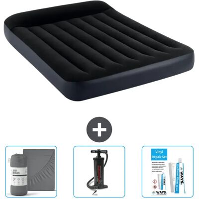 Intex Matelas Gonflable Pillow Rest 2P - Publicité Intex Matelas Gonflable Pillow Rest 2P - Publicité