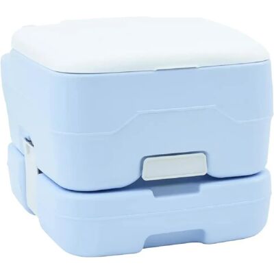 Vidaxl Bleu Toilette Portable Imperméable - Camping - Publicité Vidaxl Bleu Toilette Portable Imperméable - Camping - Publicité