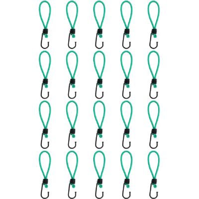 vidaXL Cordes de Bungee avec Crochets - Bandes Élastiques - 20pcs - Publicité vidaXL Cordes de Bungee avec Crochets - Bandes Élastiques - 20pcs - Publicité