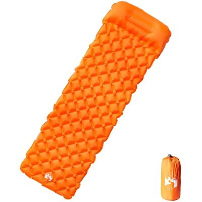 matelas de camping gonflable vert avec oreiller - Matelas de camping - Publicité matelas de camping gonflable vert avec oreiller - Matelas de camping - Publicité