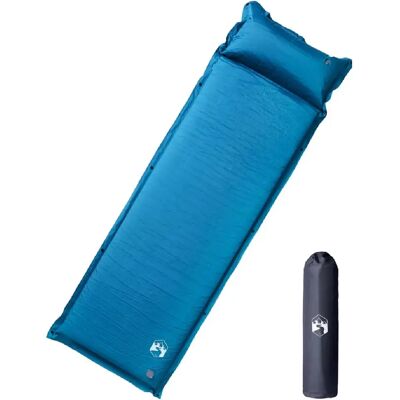 vidaXL Matelas de camping auto-gonflant - Turquoise - 195 x 64 x 4,5 cm - Publicité vidaXL Matelas de camping auto-gonflant - Turquoise - 195 x 64 x 4,5 cm - Publicité