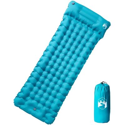 Matelas de camping auto-gonflant vidaXL - Oreiller, 1 Personne, Bleu - Publicité Matelas de camping auto-gonflant vidaXL - Oreiller, 1 Personne, Bleu - Publicité